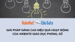Giải pháp nâng cao hiệu quả hoạt động của website giáo dục Phòng, Sở