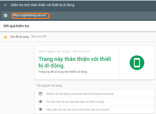 Cổng thông tin điện tử Sở Giáo dục Hà Đông (điện thoại)