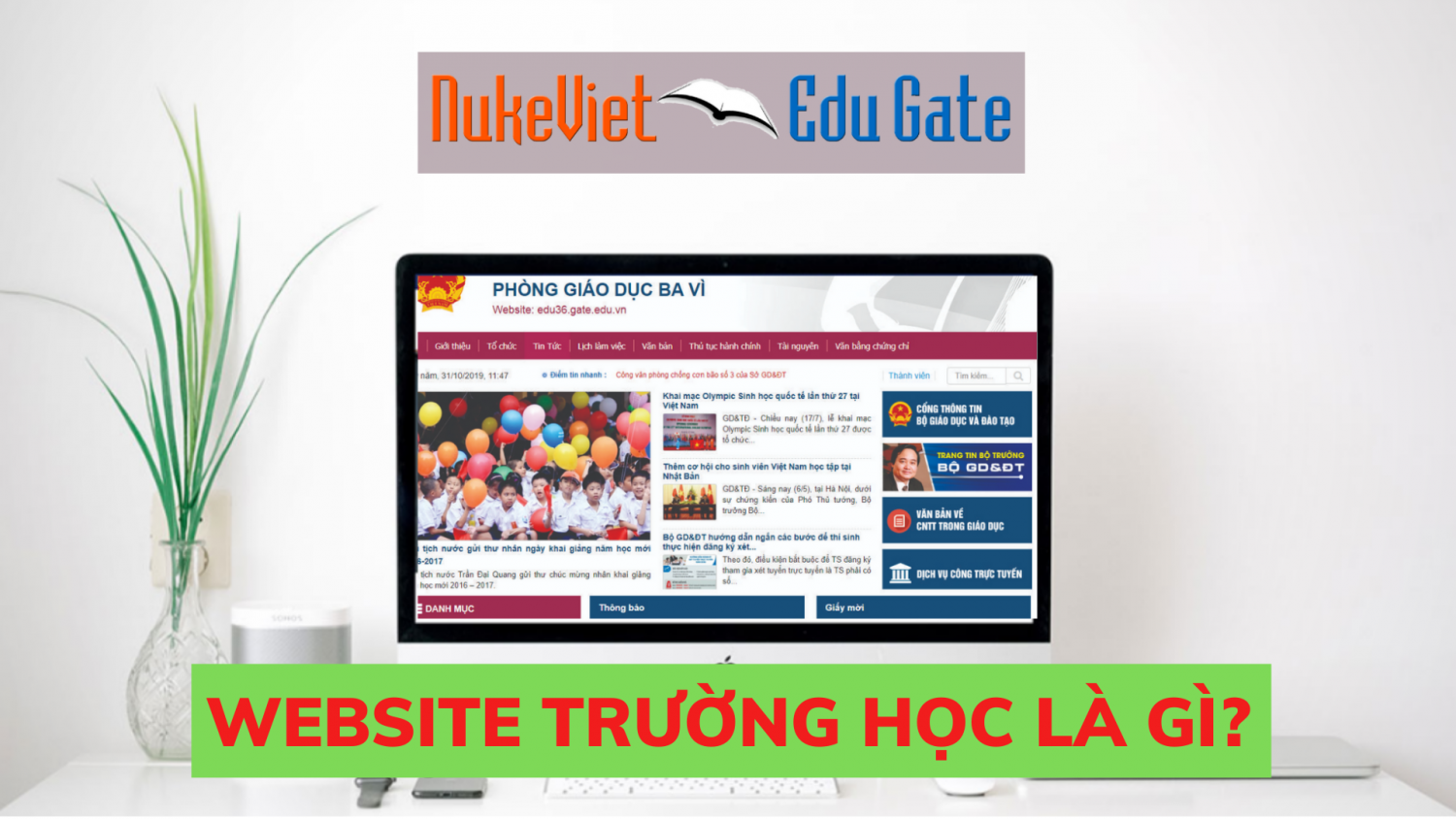 Website trường học là gì?