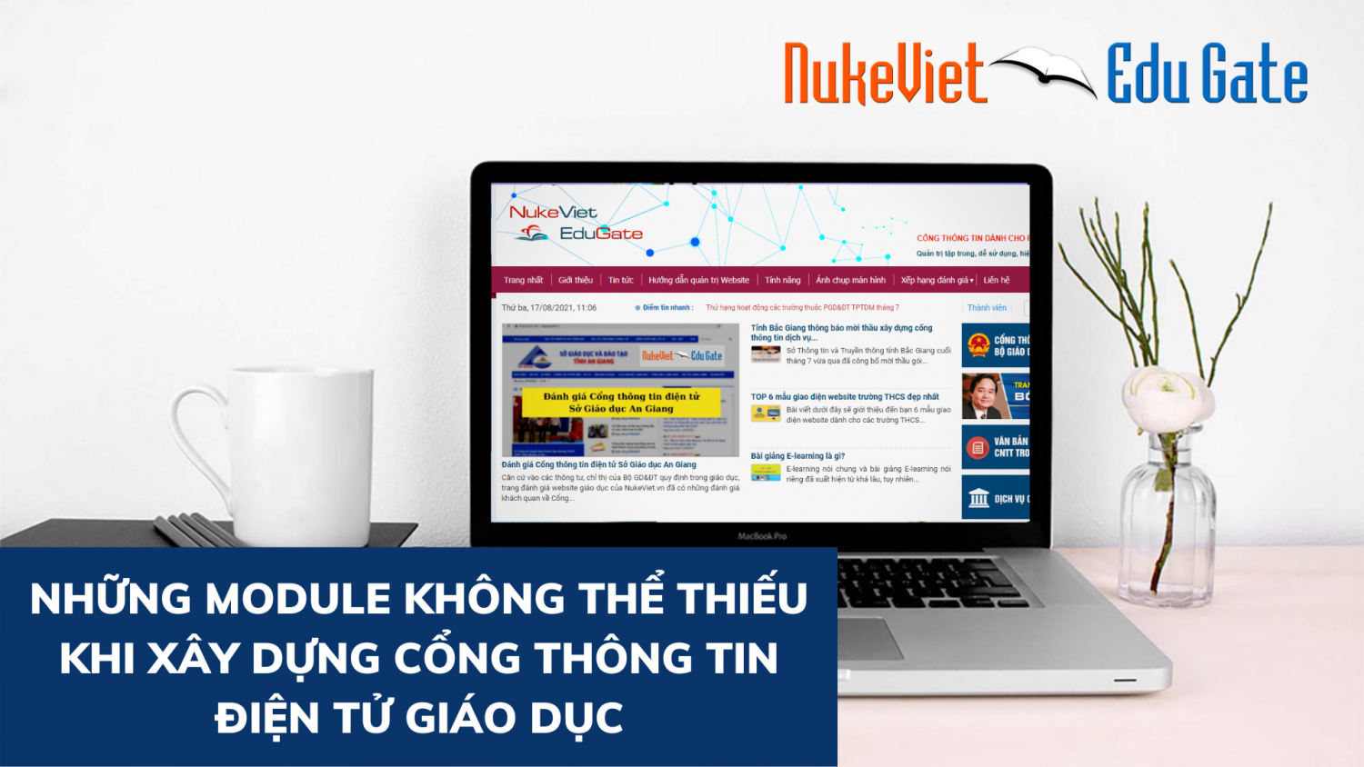 Những Module không thể thiếu khi xây dựng Cổng thông tin điện tử giáo dục