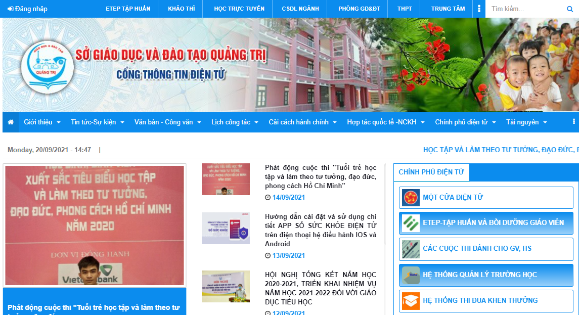 Sở GD&ĐT Quảng Trị