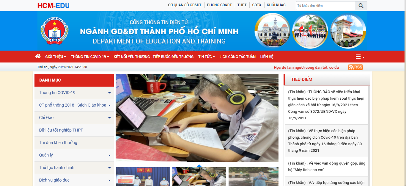 Sở GD&ĐT TPHCM